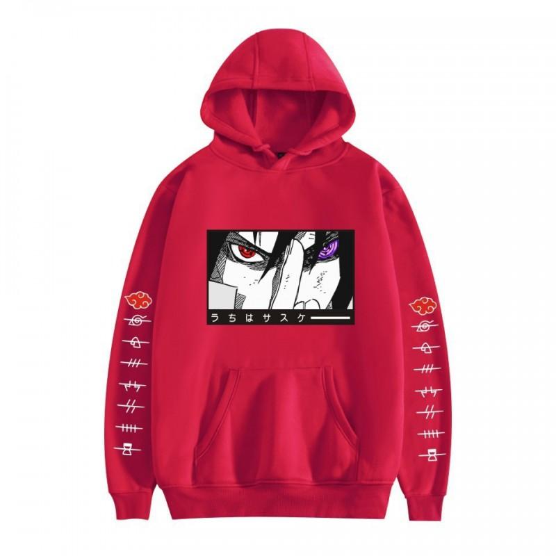 Naruto Anime Hooded Sweatshirt Men Women Casual Long Sleeve Pullover With Printed Design Fashion Streetwear
