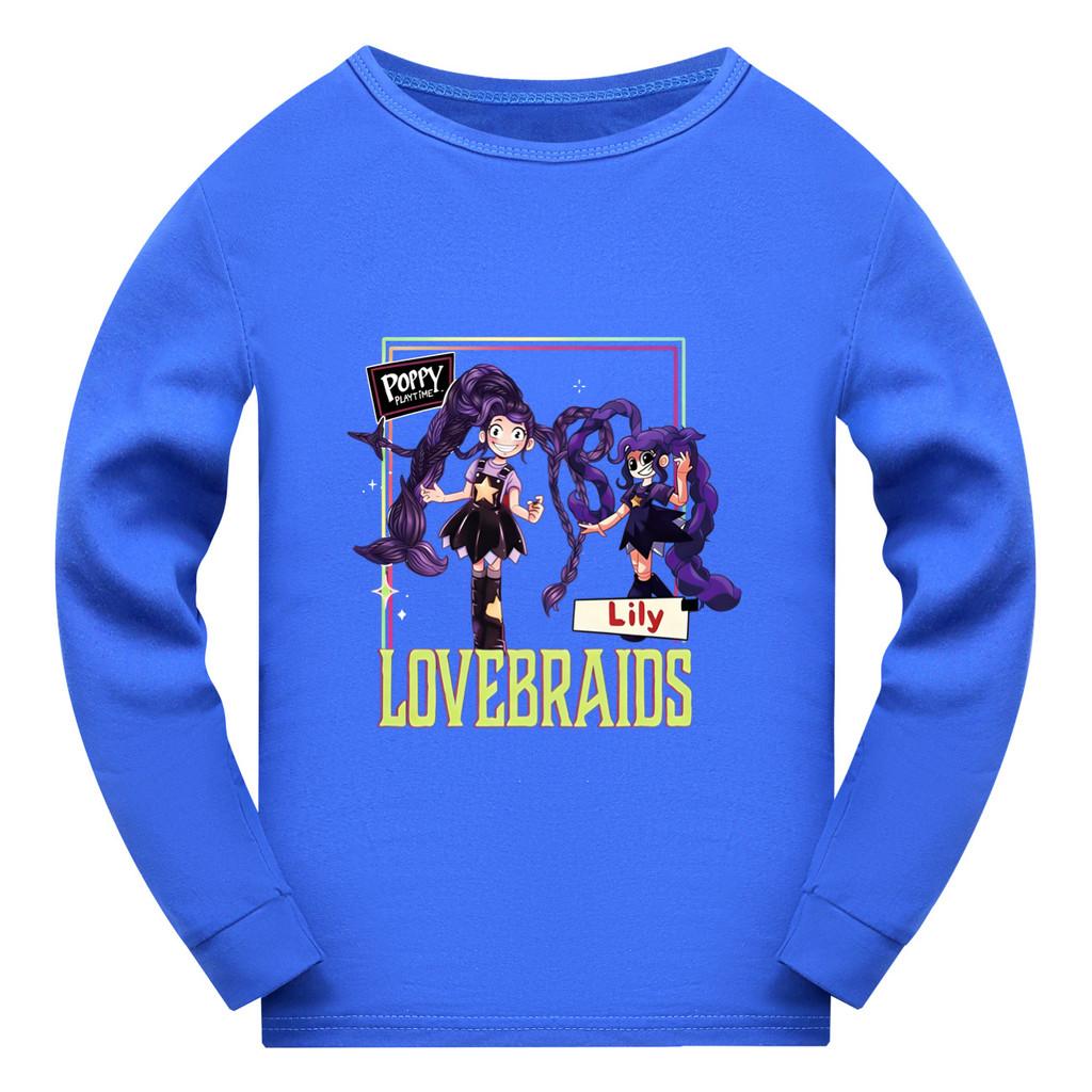 5594 Kids Girls Lily Lovebraids Long Sleeves Regular T-Shirt