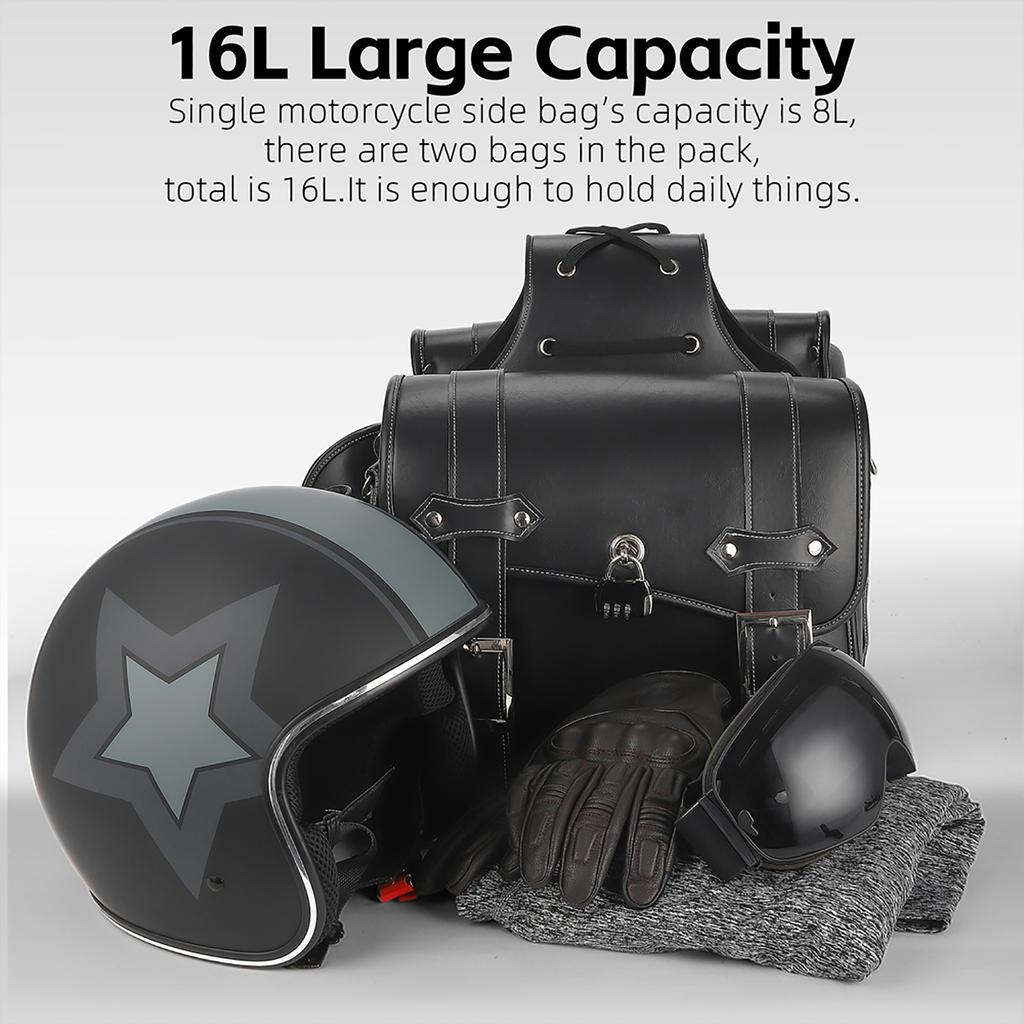 Motorcycle Rrst Bag Large Capacity Motorcycle Bag Motorcycle Riding Rr Bag Motorcycle Tools Storage Side Bag