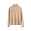 Women's Soft Cashmere Turtleneck Sweater - Stylish and Comfortable Knitwear for Fall and Winter