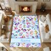 Little Pony (6) Customize your name rug, office chair cushion, home bedroom living room gift.