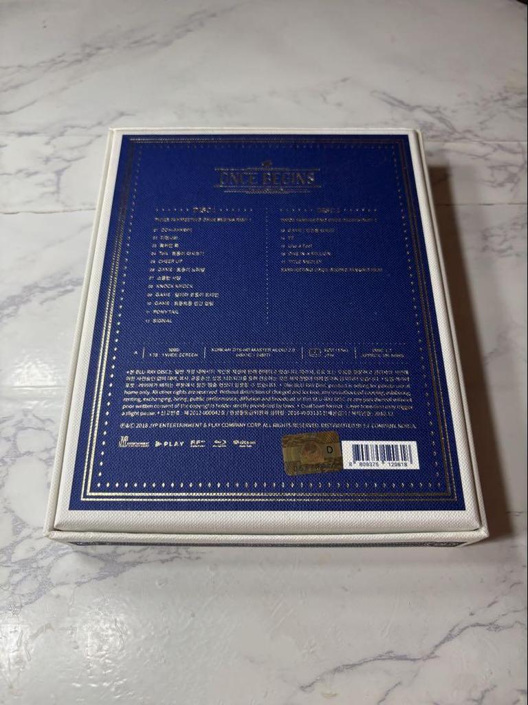 [USED] TWICE FAN MEETING ONCE BEGINS 2-Disc Blu-ray