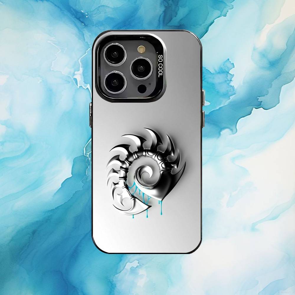 S-Starcrafts-Game-2 Phone Case For iPhone17,16,15,14,13,12,11 Plus,Pro Max Black Candy silver phone case