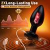 Vibrating Anal Plug Butt Plug, 3PCS Silicone Set with Remote Control, 10 Vibration Modes for Men & Women, Prostate Massager Adult Toy