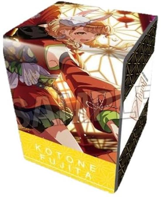Gakuen Idolmaster THE Illustration Faux Leather Deck Case NT Crown Kiku Fujita Kotone \ IDOLM@STER