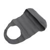 Adult Silicone Bib with Crumb Catcher Reusable Washable Adjustable Snap Closure Adult Bib Gray