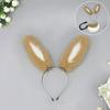Bandeau Oreilles de Lapin Queue d'Animal Faite à la Main Headwear Oreilles de Lapin Longues Accessoires Cosplay Anime Queue de Lapin