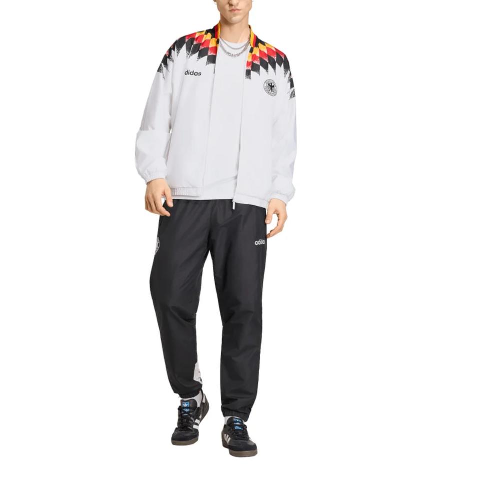 Adidas Dfb 94 Letter Logo Zip Long Sleeve Jacket Men Jacket JW8809