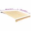 Vidaxl Awning, Sunflower Yellow and White, 3x2.5 M (Frameless)