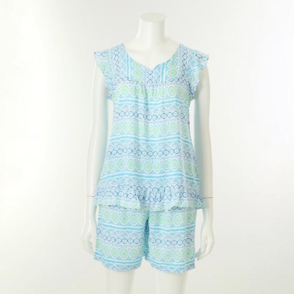 VenuS Women S Ethnic Print eaSywear Blue vevS111wvepS111w Blue/85