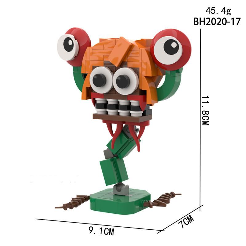 Sprunki Building Blocks Assemble Toy Doll Game Display Model Gift Decoration