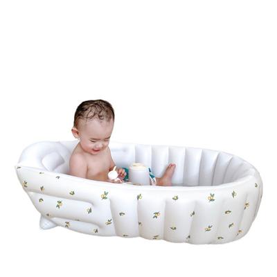 Newborn Bath Tub Convenient Inflatable Bath Tub Folding Bath Bucket for Toddler Infant Easy To Storage