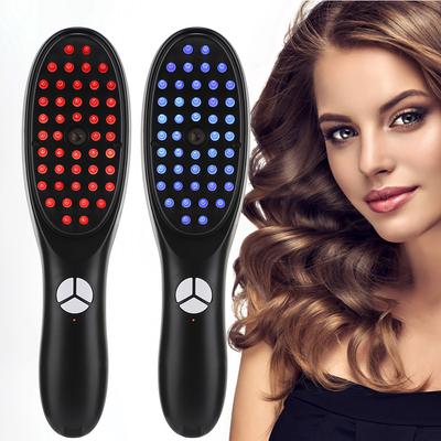 Electric Spray Massage Comb with LED - Vibration Head Massager Brush for Hair Growth Anti-Hair Loss Scalp Liquid Atomizing Comb