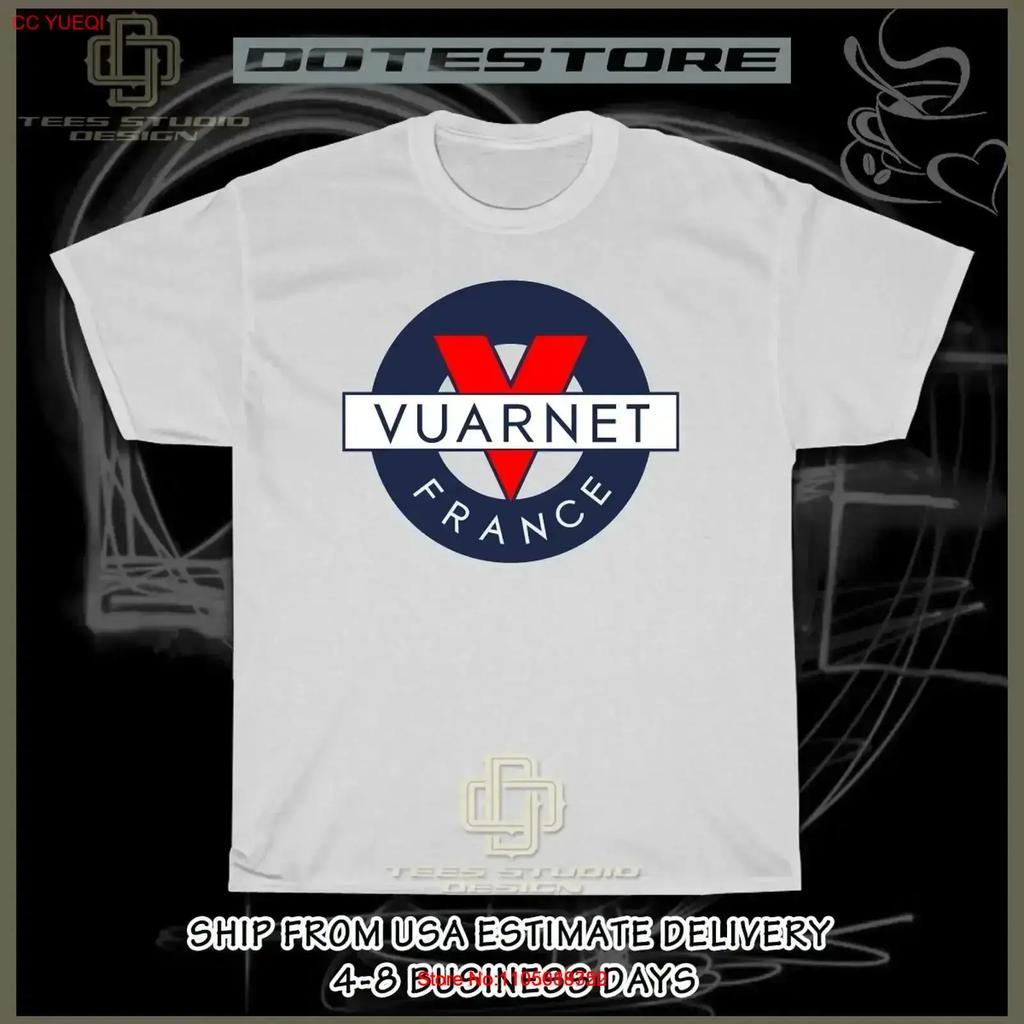 Nuovi Occhiali da Sole Vuarnet France Logo T-shirt Unisex Dotees Americani Streetwear Vintage Abbigliamento Morbido da Designer Casual