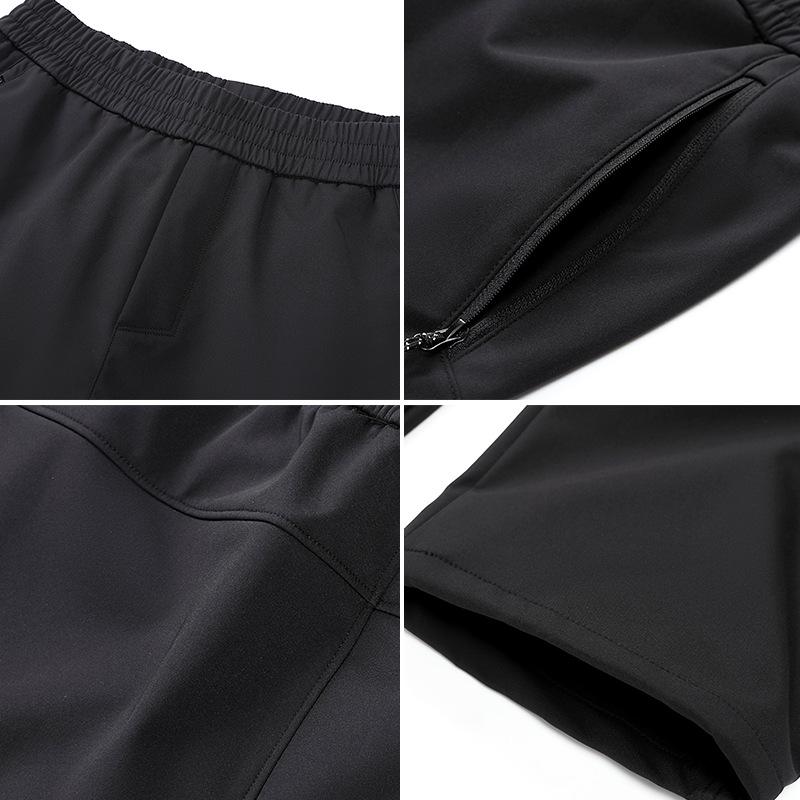 2025 Męskie Wiatroszczelne Spodnie Turystyczne Longjia - Odporne na Ścieranie, Codzienne, Proste