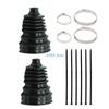 U13C Silicone Front Axles Boot Repair Pack Universal CV Joint Dust Covers Waterproof Automotive Replacement