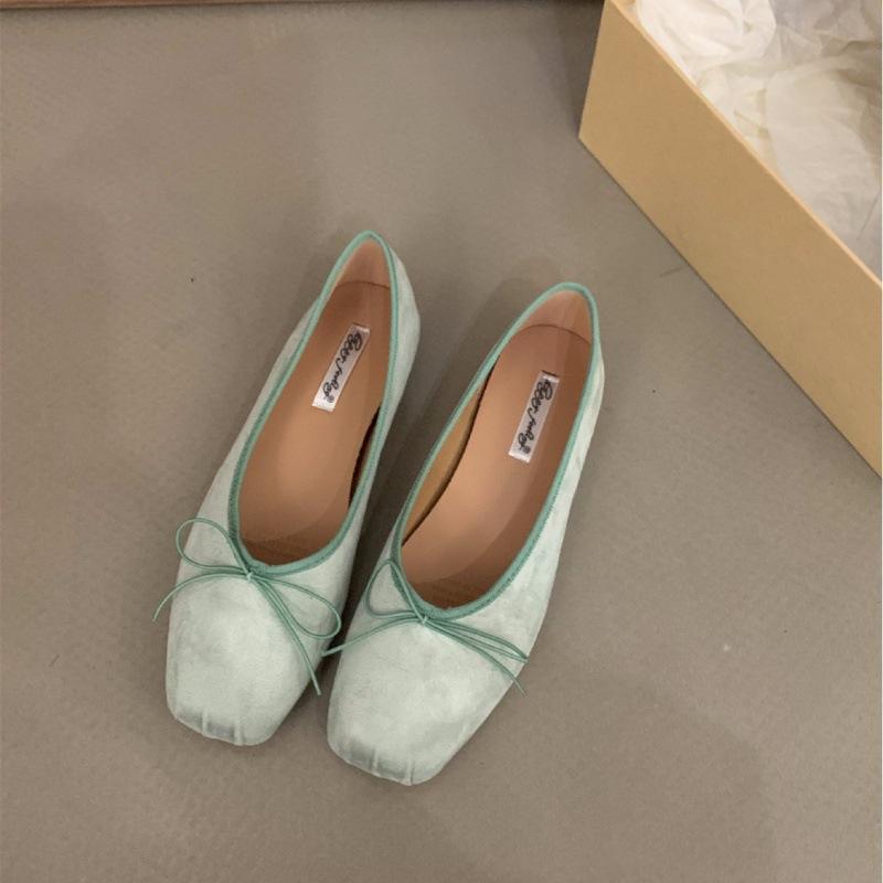 Spring flat-bottomed French small single shoes women's shoes ballet gentle evening shoes