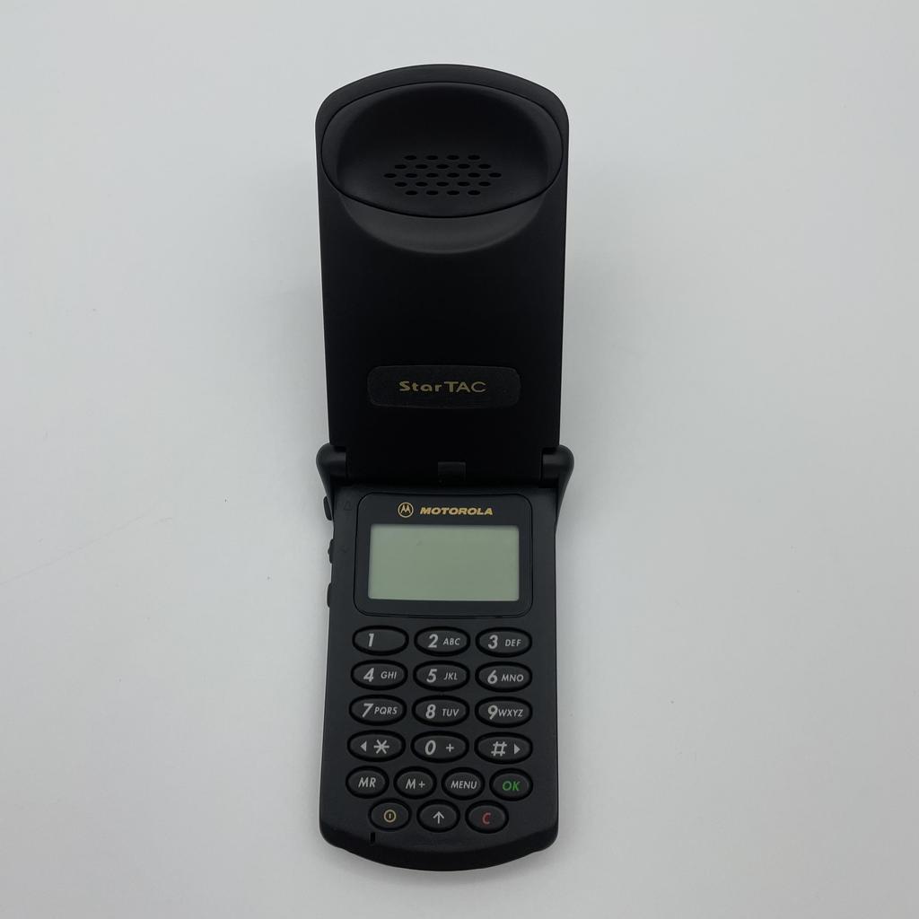 Refurbished Original Motorola StarTAC Rainbow 500mAh Mobile Phone Only Support English With 1 SIM