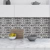 10pcs Self Adhesive Crystal Tile Wall Sticker Waterproof Wall Decals  Kitchen