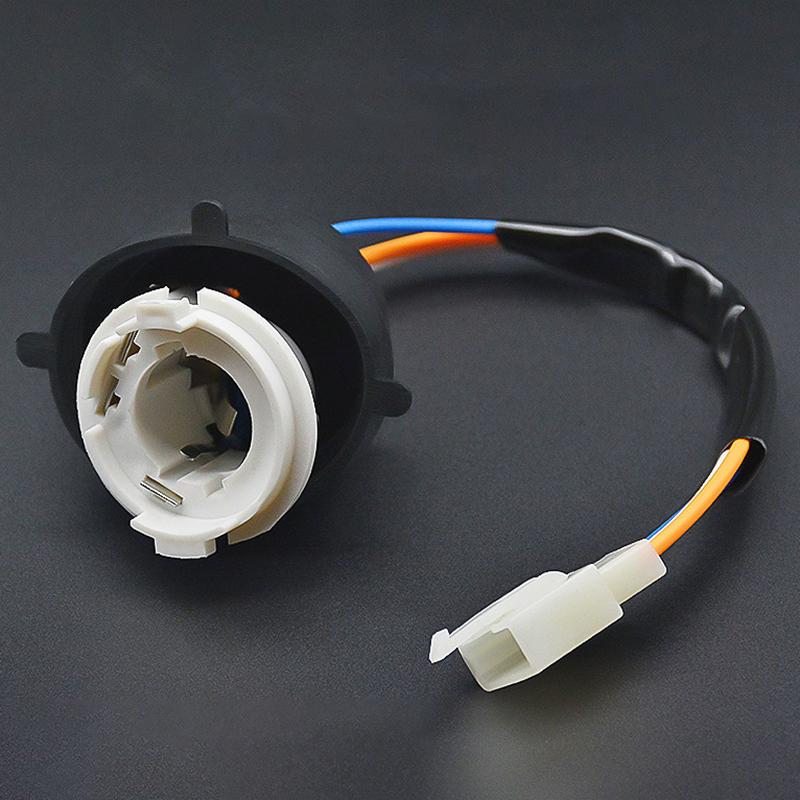 

Новый цоколь фары мотоцикла BA20D, разъем лампы, адаптер основания, подходит для REX RS 400 450 500 onesize