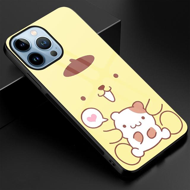 Cartoon Snowman Cat Case For Iphone 11 Pro Max 14 13 12 Mini Xs Xr X 7 8 6s Plus Se 2022 Tempered Glass Cover Protection Shell
