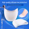 Silicone Anti-Friction Toe Cap and Forefoot Protector with Holes - Thickened, Super Soft Sleeve