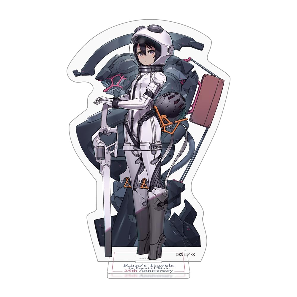KADOKAWA Kino s Journey the Beautiful World 25th Anniversary Acrylic Stand B Pilot Kino Approx. W98 x H150mm Acrylic