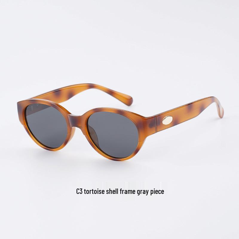Fashionable Ultra-light TR90 Oval Cat-eye Polarized Sunglasses for Women with UV Protection