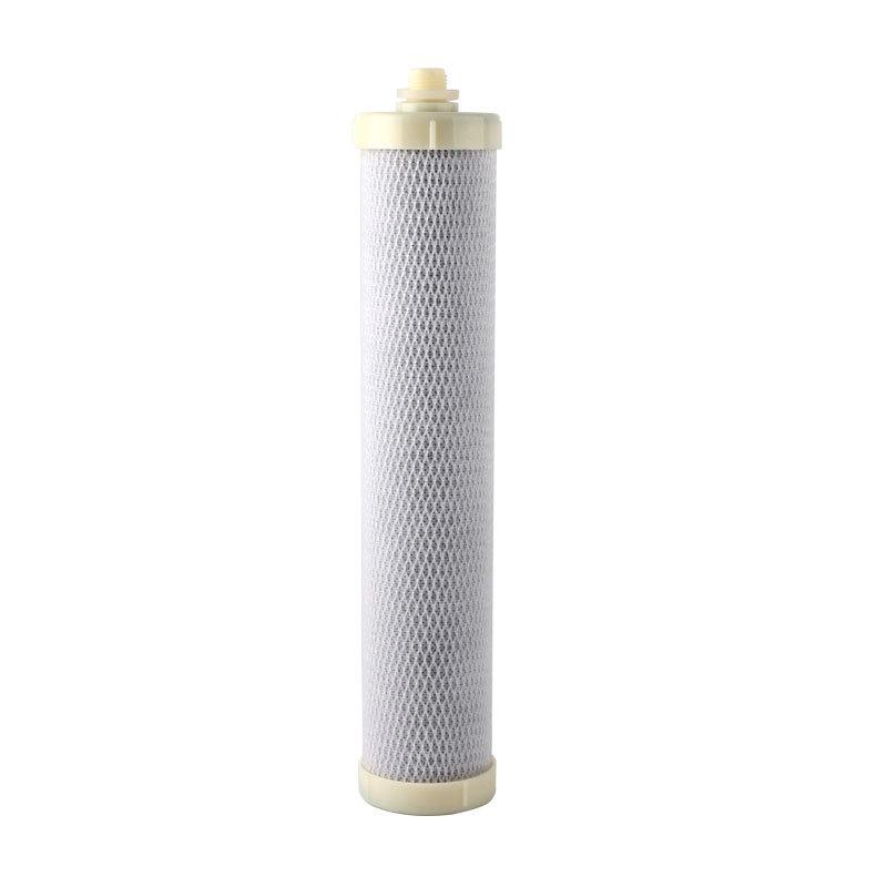 10-inch Compressed Activated Carbon Rod CTO Filter Element with 12.5mm External Thread Diameter