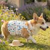 Puppies Princess Dress Summer Heart Printed Dress For Dog Pet Puppy Apparel Cute Print Cat Sweet Skirts Pet Clothes Supplies