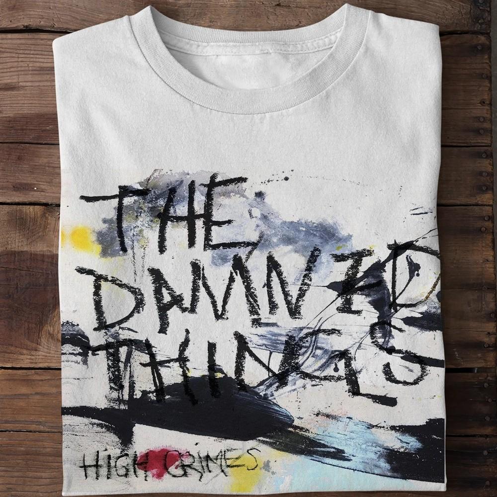 

New The Damned Things Band Album Gift Halloween S to 5XL Tshirt FN1582 Unisex T-Shirt S