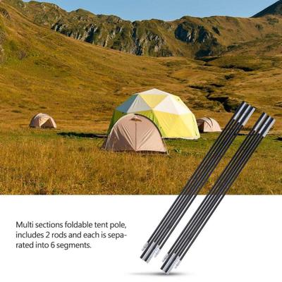 Tent Poles Holder Bar Rod Peg Container Trekking Pole Storage Bag Outdoors