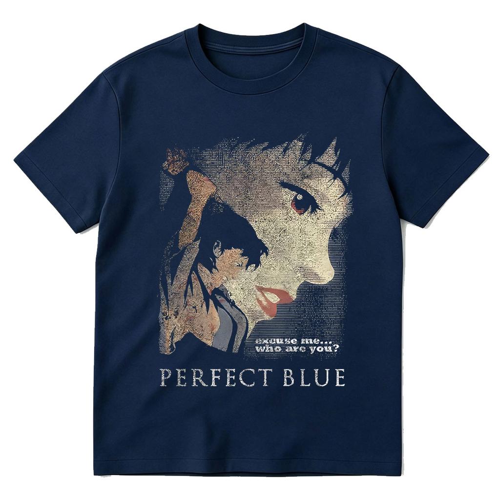 Anime Perfect Blue Mima Kirigoe Tshirts Unisexs Unisex Clothing Summer Fashion Harajuku Oversized Short Sleeve T Shirts Streetwear