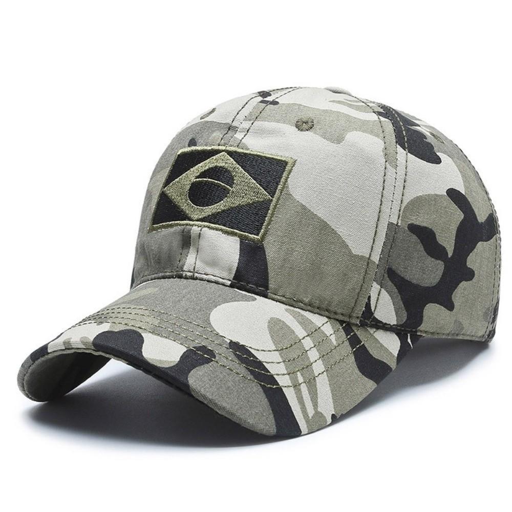 New Embroidered Baseball Cap Cotton Adjustable Men's Peaked Cap Breathable Brazilian Hats Outdoor Sports