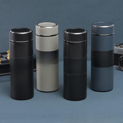 Thermos in acciaio inossidabile 304L Semplice Tazza pubblicitaria aziendale per auto e ufficio con divisorio per tè