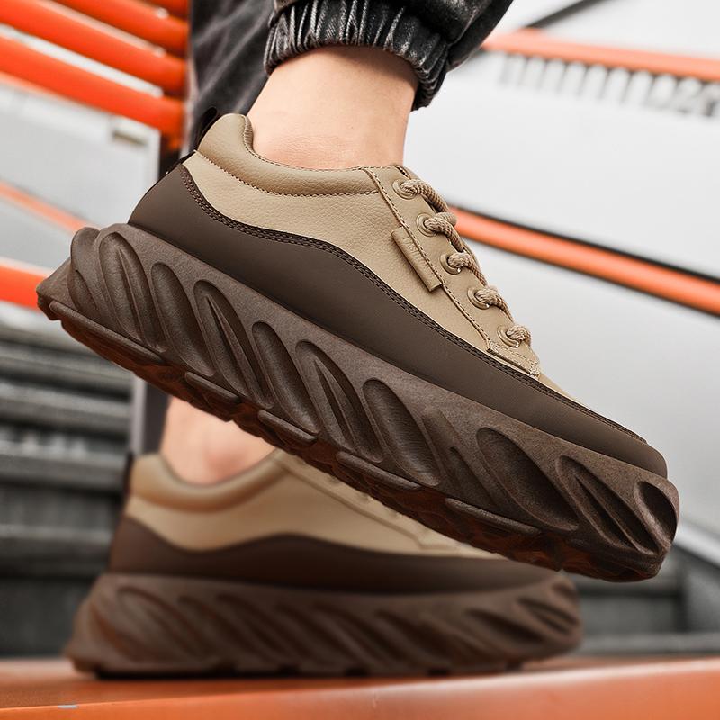 Men Sneakers Comfortable Casual Sports Shoes Thick Ventilate Running New Breathable Skate Shoes Masculino Adulto