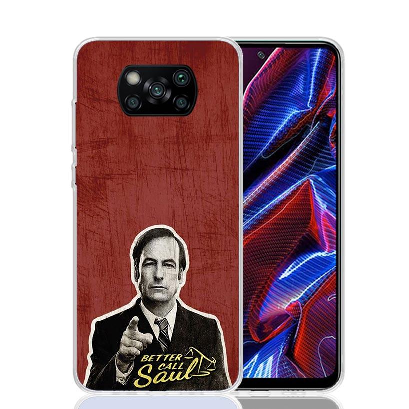 Better Call Saul TV Case Phone Cover for Xiaomi Redmi Note 10 9 9S 8 8T 7 5 Pro Mi 12T 11T 10T 9T 12 11 Lite A3 A2 Trend Fundas