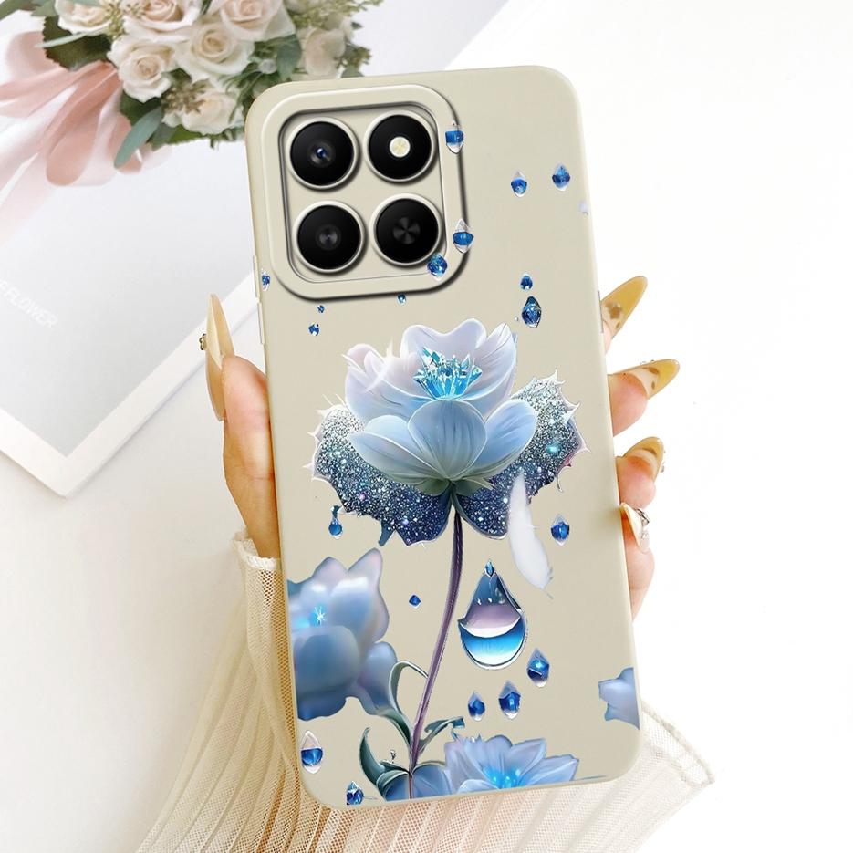 Etui For Honor 400 Smart 5G LGN-NX1 Urocze Śmieszne Kreskówkowe Pokrowiec Odporne na Wstrząsy Etui na Telefon Dla Honor X7d 4G HonorX7d 5G Miękkie Pokrowce Torby