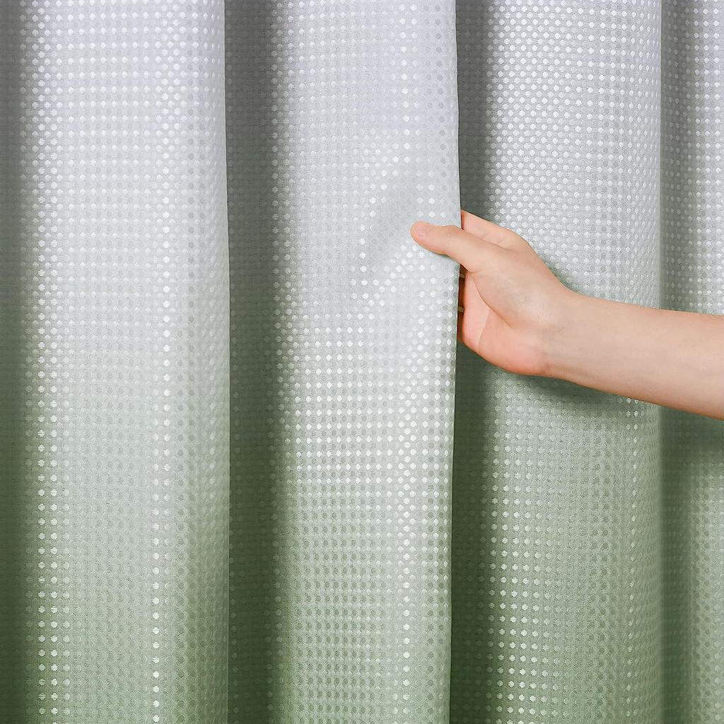 JINRUN Bathroom Thickened Waterproof Curtain Mildew Proof Shower Curtain Shower Partition Curtain Shower Curtain Bathroom Curtain Free Perforation