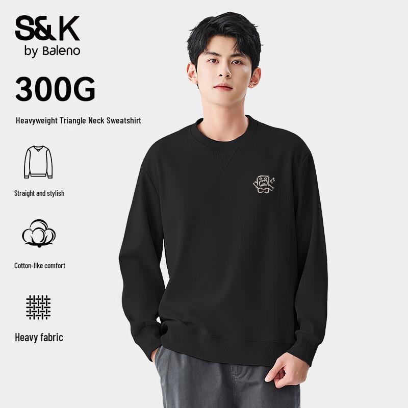 Baleno SK Series Cartoon Print Men s Loose Sweatshirt L