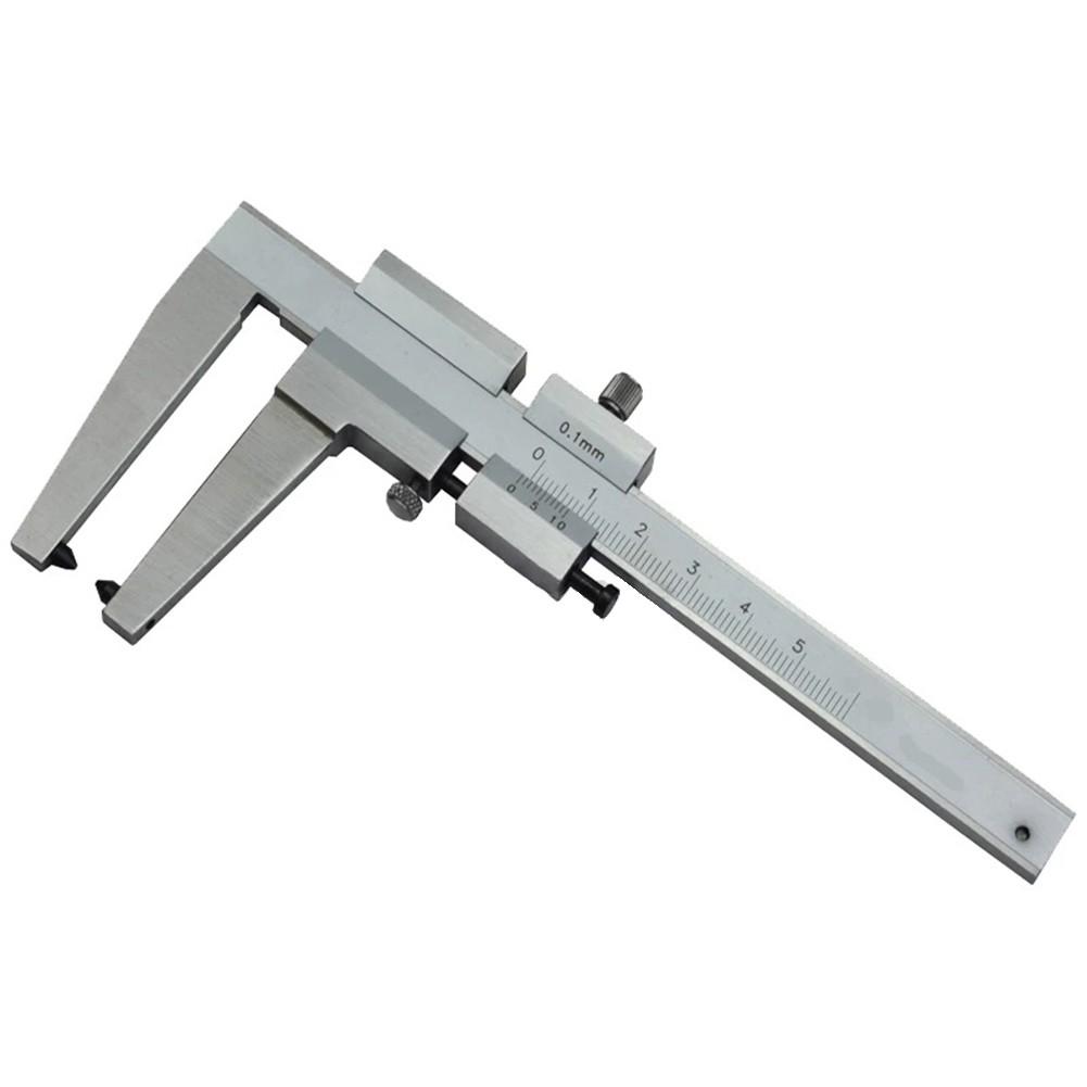 Automotive Brake Disc Measuring Tool Stainless Steel Vernier Caliper with 0.1mm Accuracy and 0-50mm Measurement Range