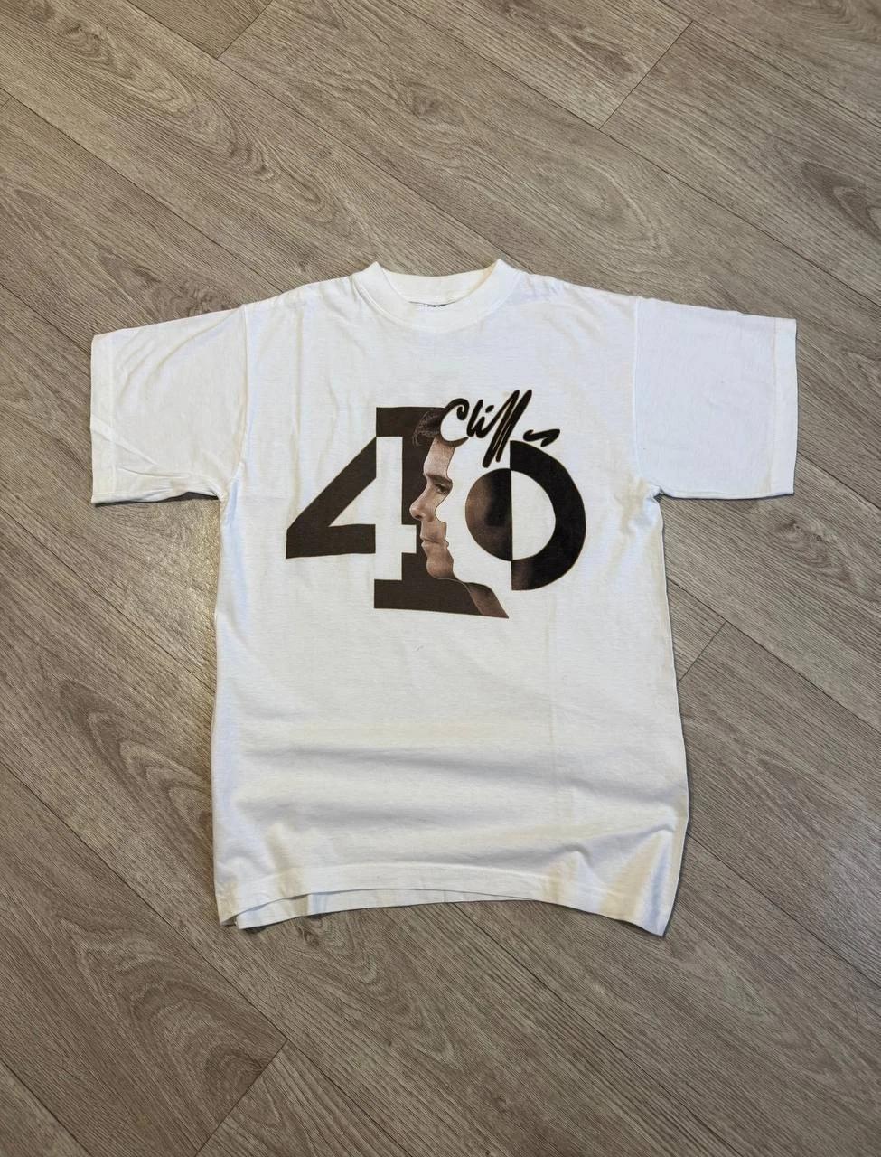 Limited Vintage Cliff Richard 40th Anniversary T-shirt 90s S