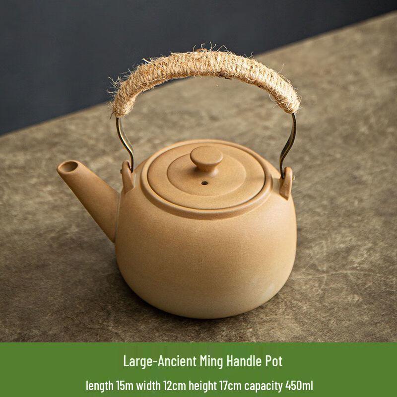 Tibullus Coarse Pottery Teapot 450ml