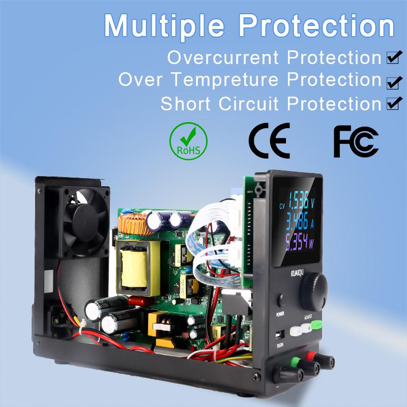 Color LCD DC Power Supply Programmable Lab Adjustable Voltage Stabilizer 30V 10A 12V 12 Volt 24V Regulator Source for Repair