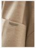 Women's Thickened Woolen Coat with Hood - Stylish Casual Winter Outerwear, Plus Velvet, Loose Silhouette 