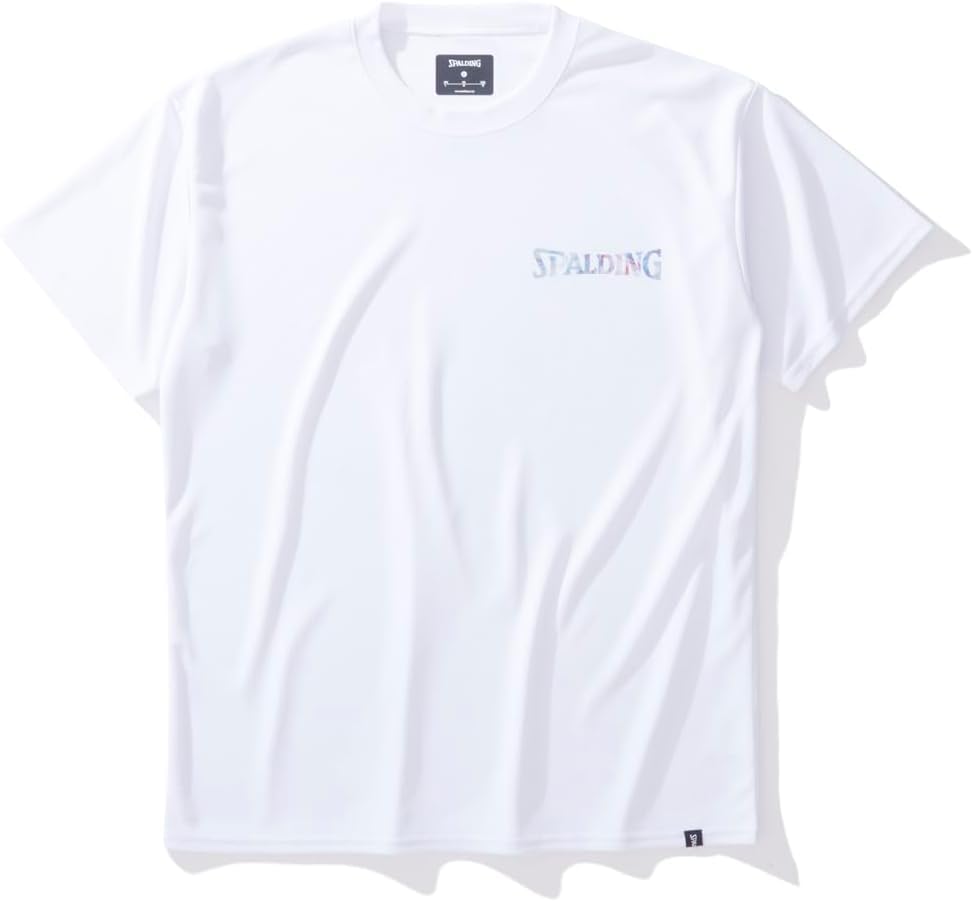 

Spalding Hologram Wordmark T-Shirt, White, Large, SMT25017
