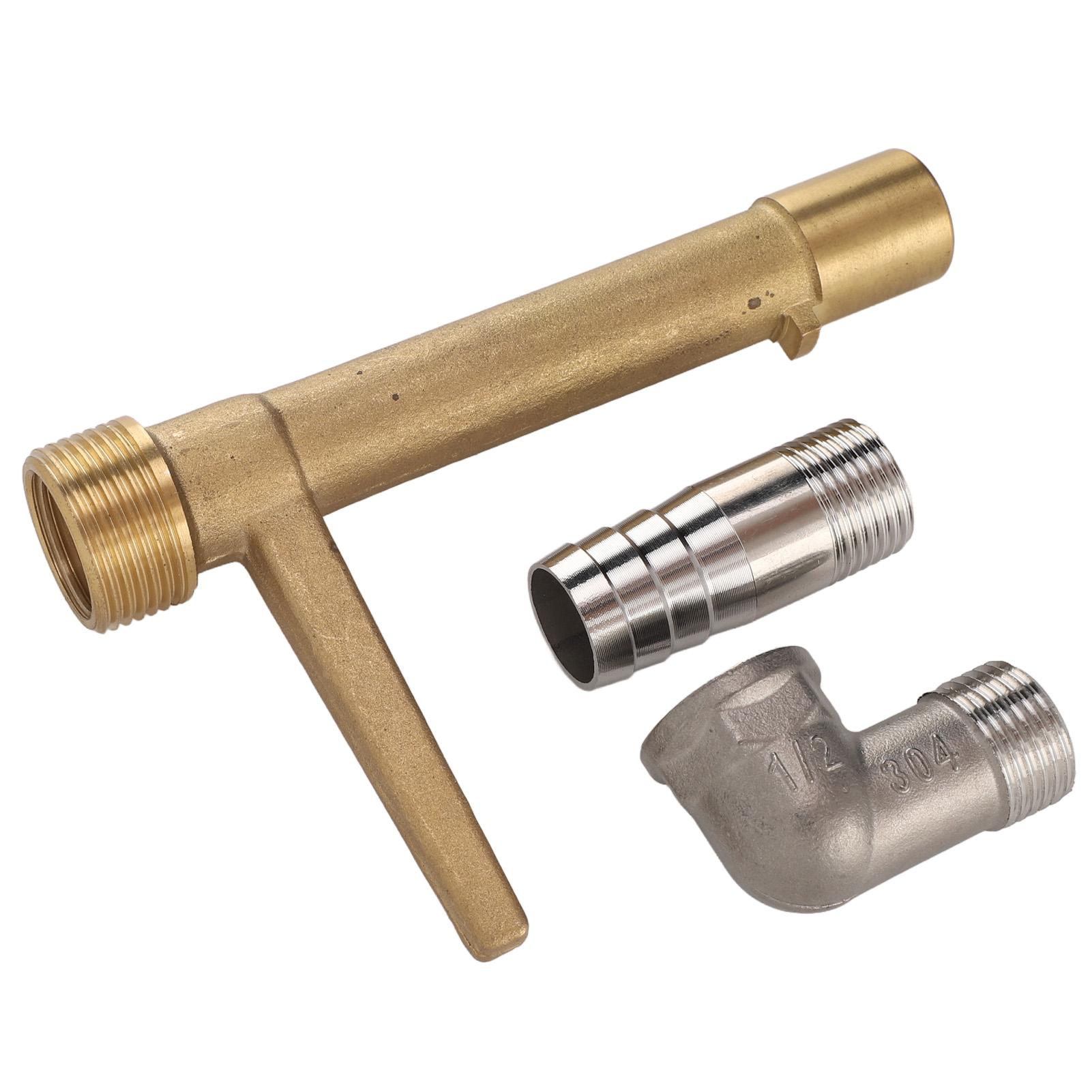 

G3 4 Quick Coupler Key Brass Sprinkler Valve Key Stainless Steel Easy Installation Durable Garden Water Intake Valve