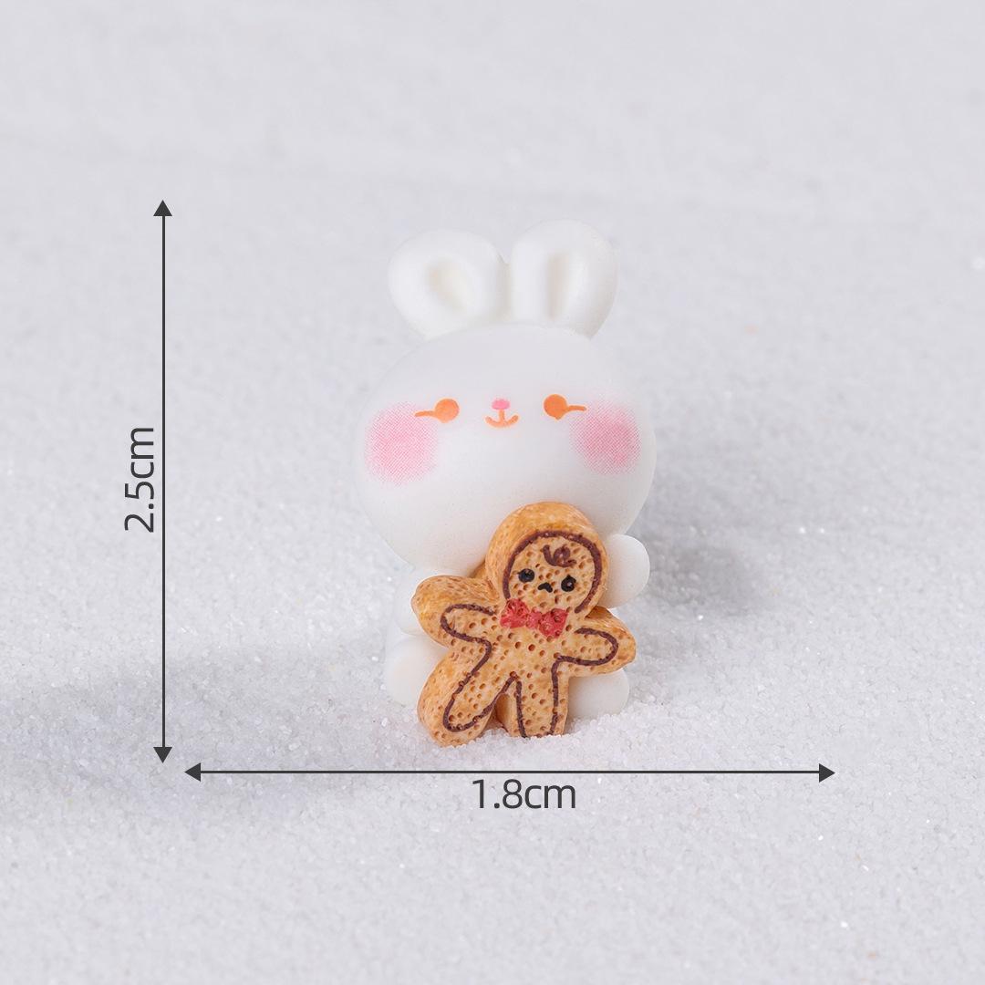 

Car Desktop Ornaments Festive Micro Landscape Figurines Animal Town Decorations Modular Christmas Miniatures For Car Home Decor