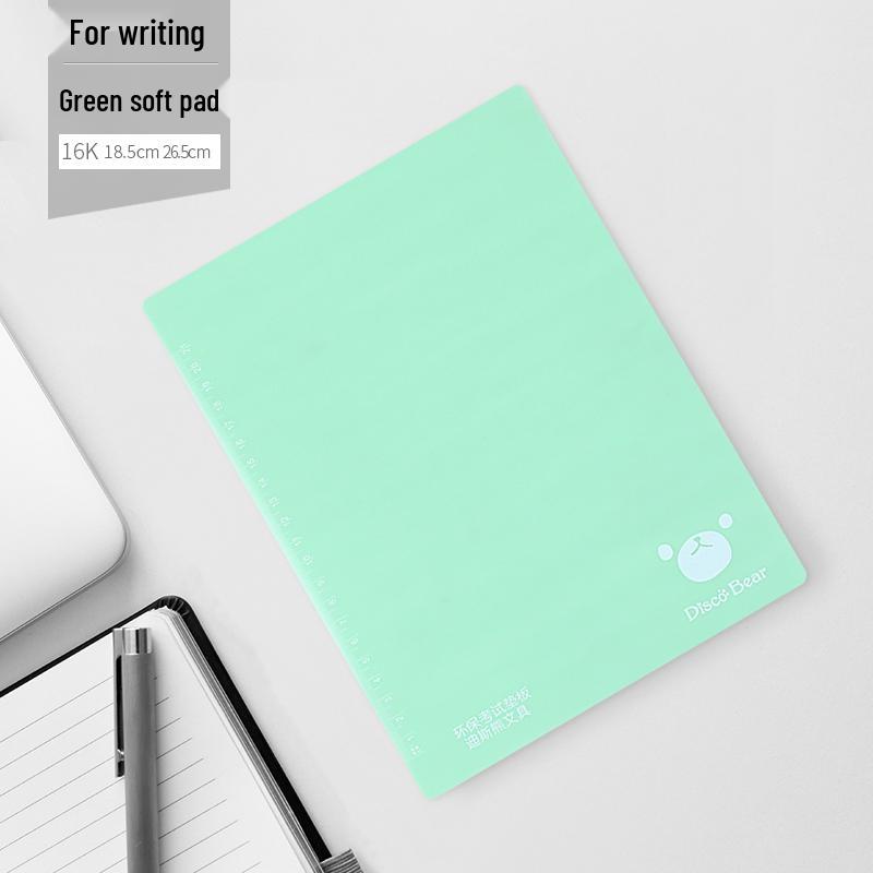 Colorful Soft Silicone Writing Pad for A4 & A3 - Ideal for Students and Exams