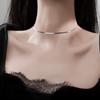 ANENJERY Women'S Fashion Jewelry Chain Necklace For Woomen Girl Delicate Shining Clavicle Chain Party Jewelry Wholesale S-N632